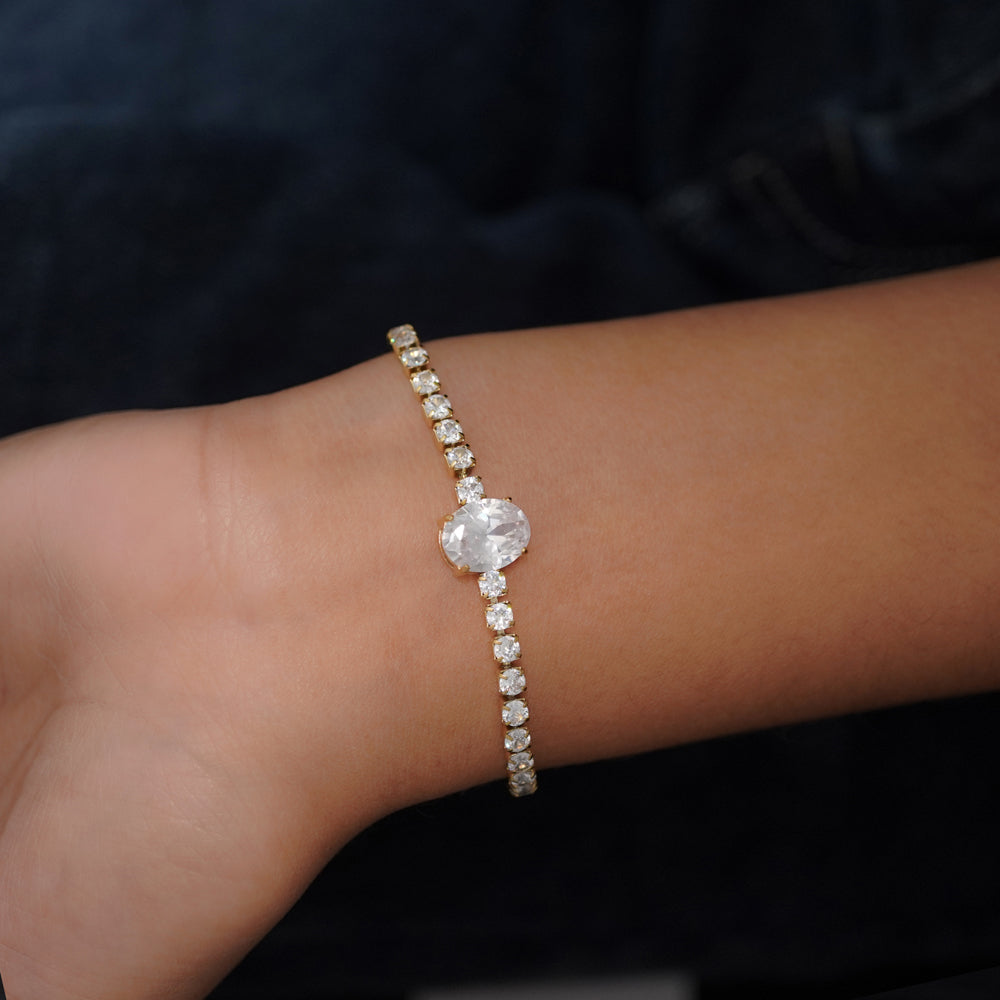 royal gold plated bracelet d452