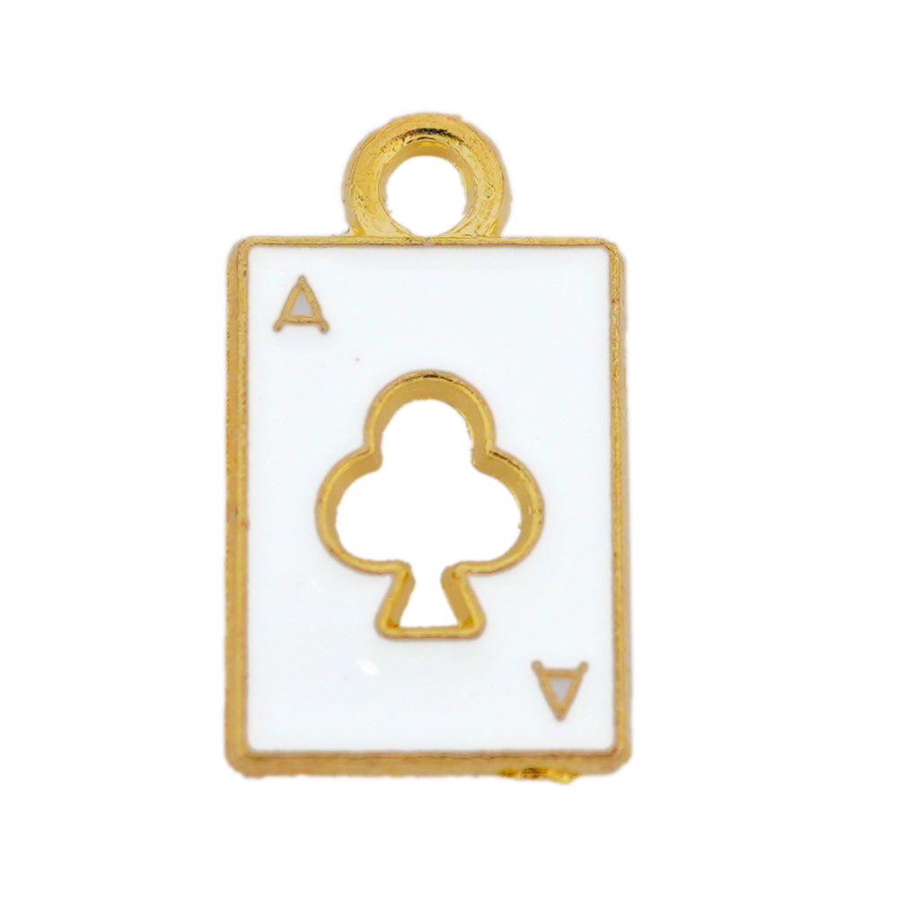 white ace pendant