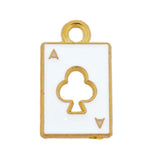 white ace pendant