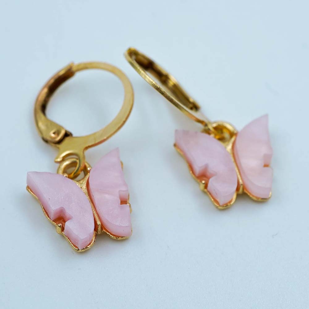 pink butterfly drops