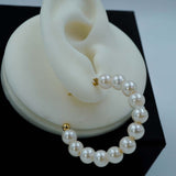 pearl hoops