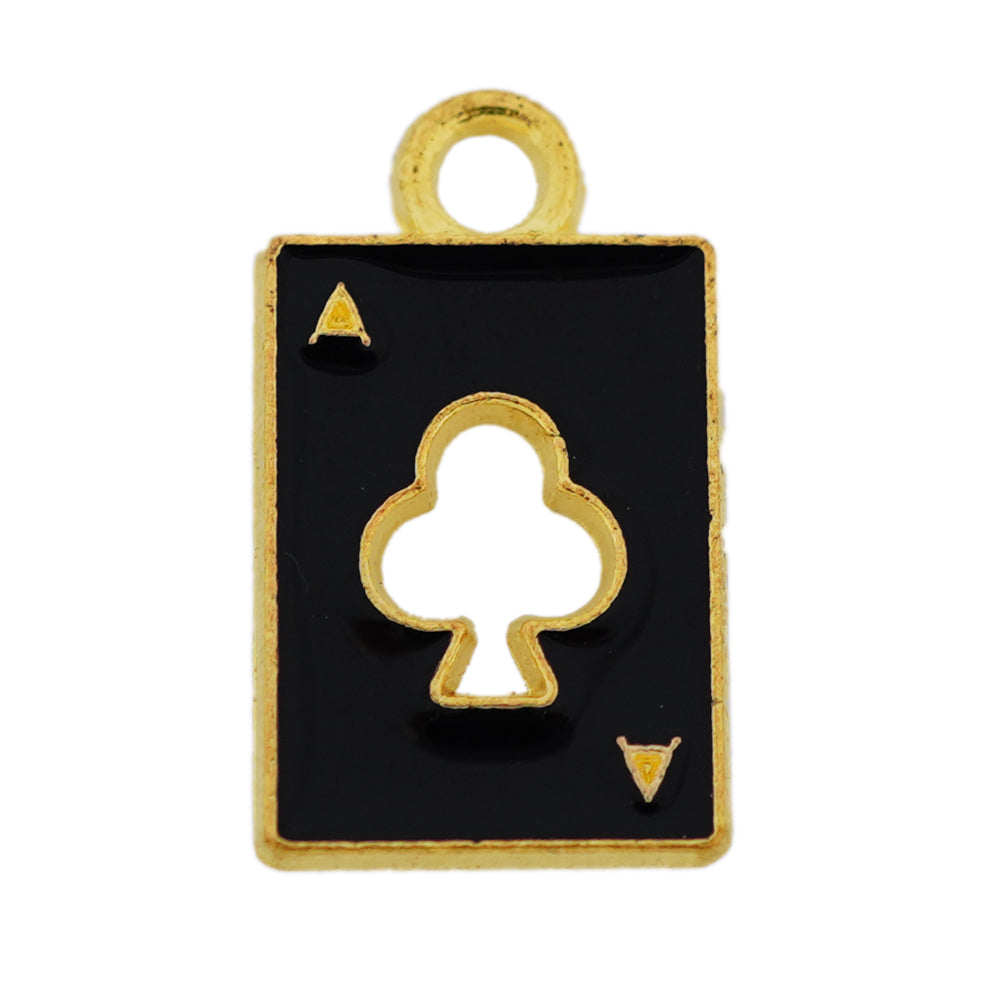 black ace pendant