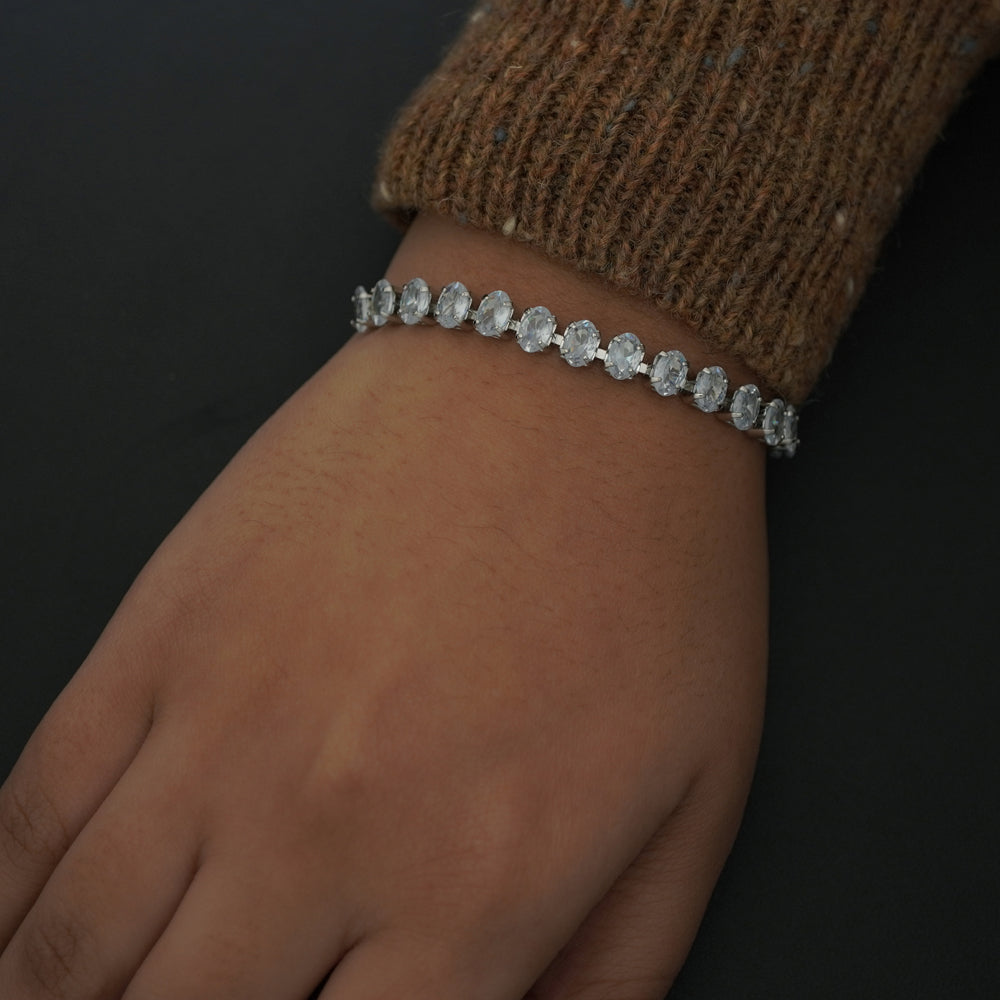 Iced Tennis Bracelet