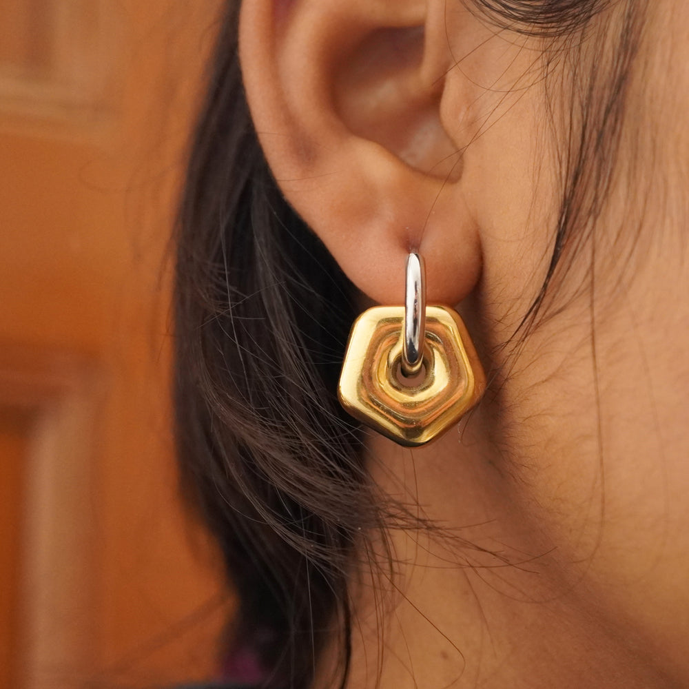 enamel starred hoops
