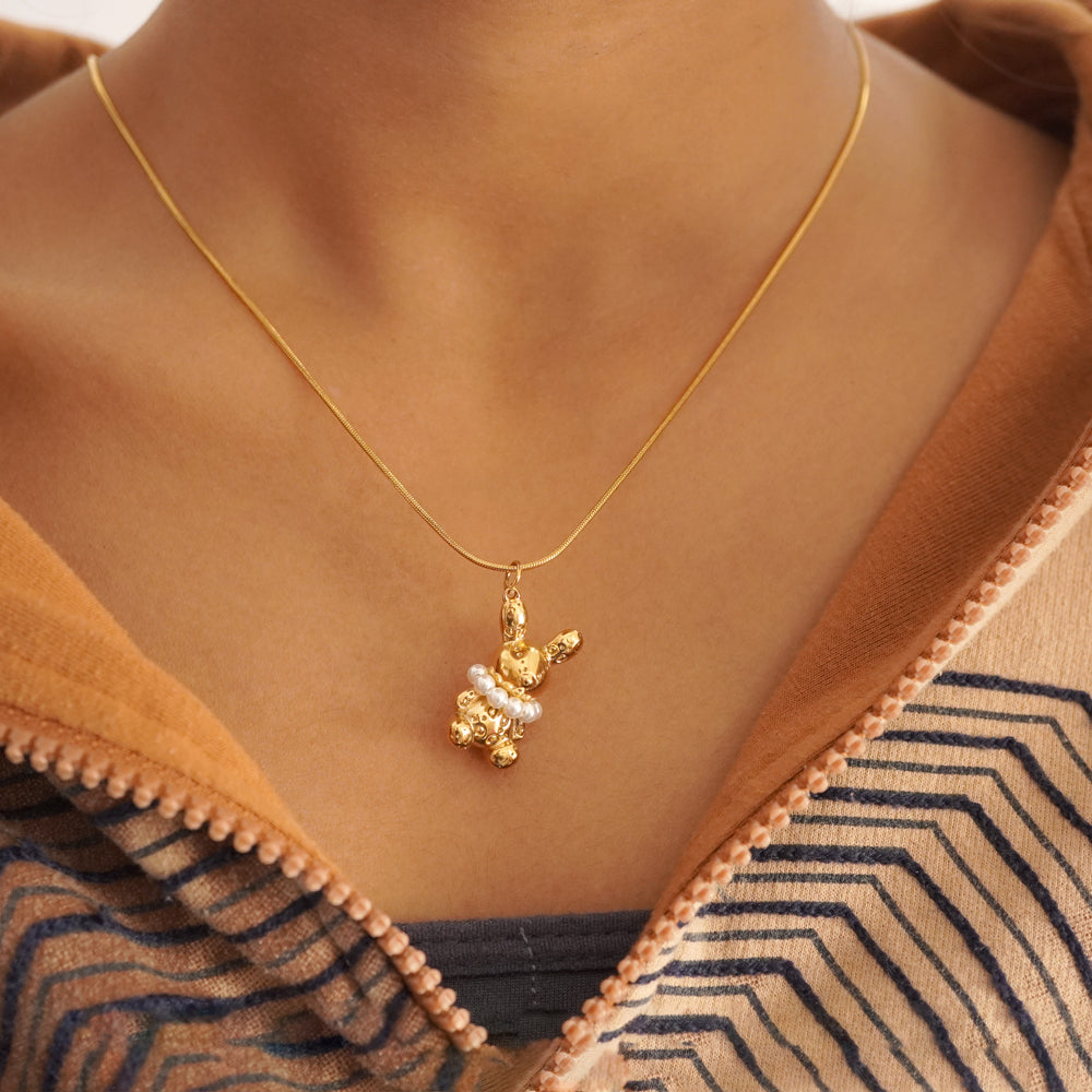 Elena teddy charm