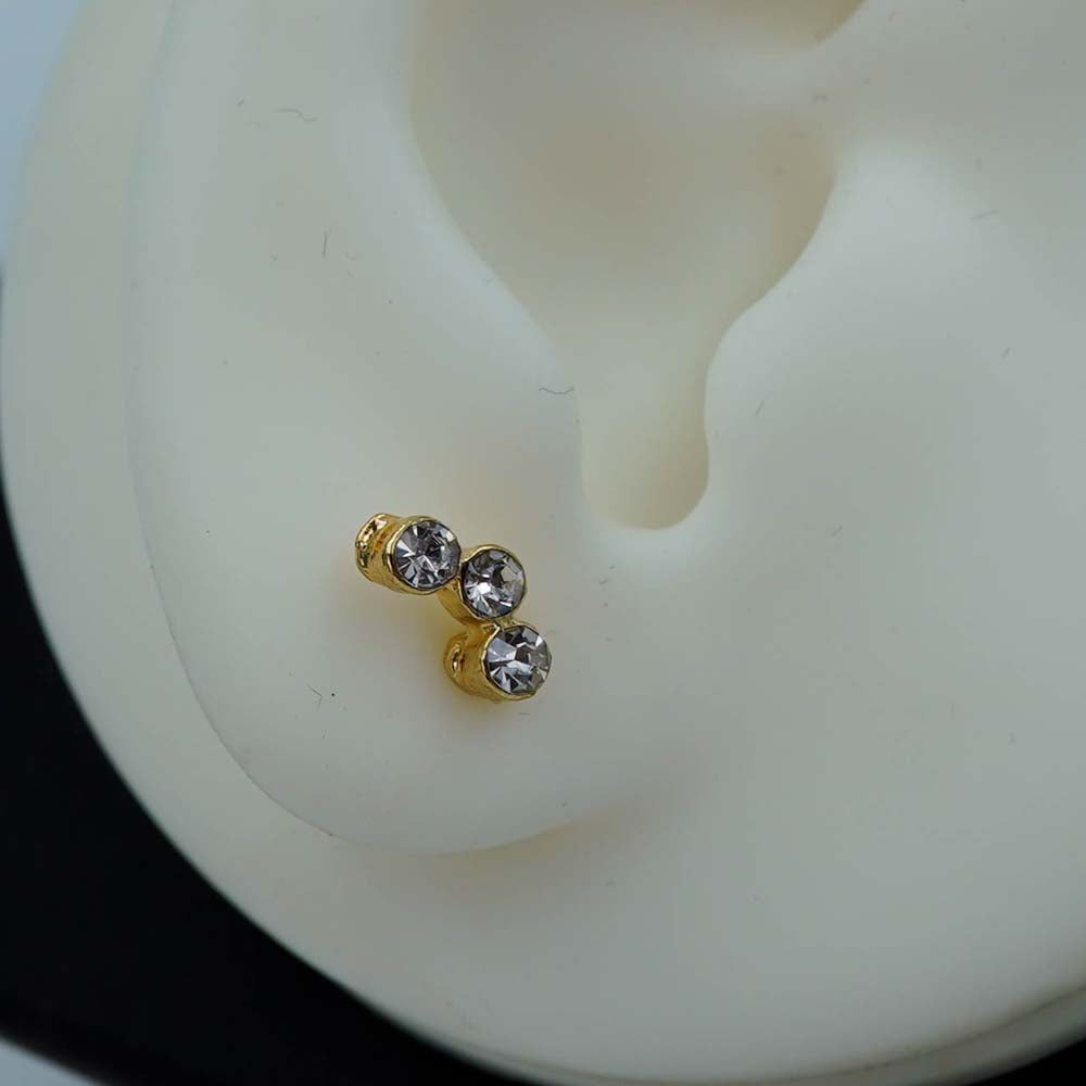 curved studs