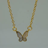 Pastel butterfly charm