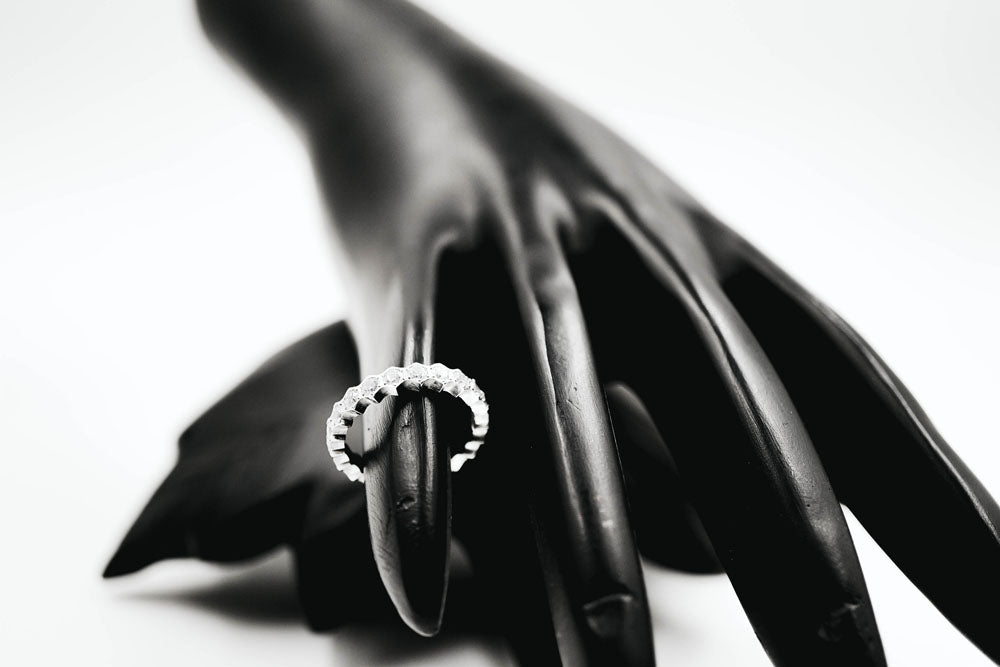 Nyssa silver plated ring