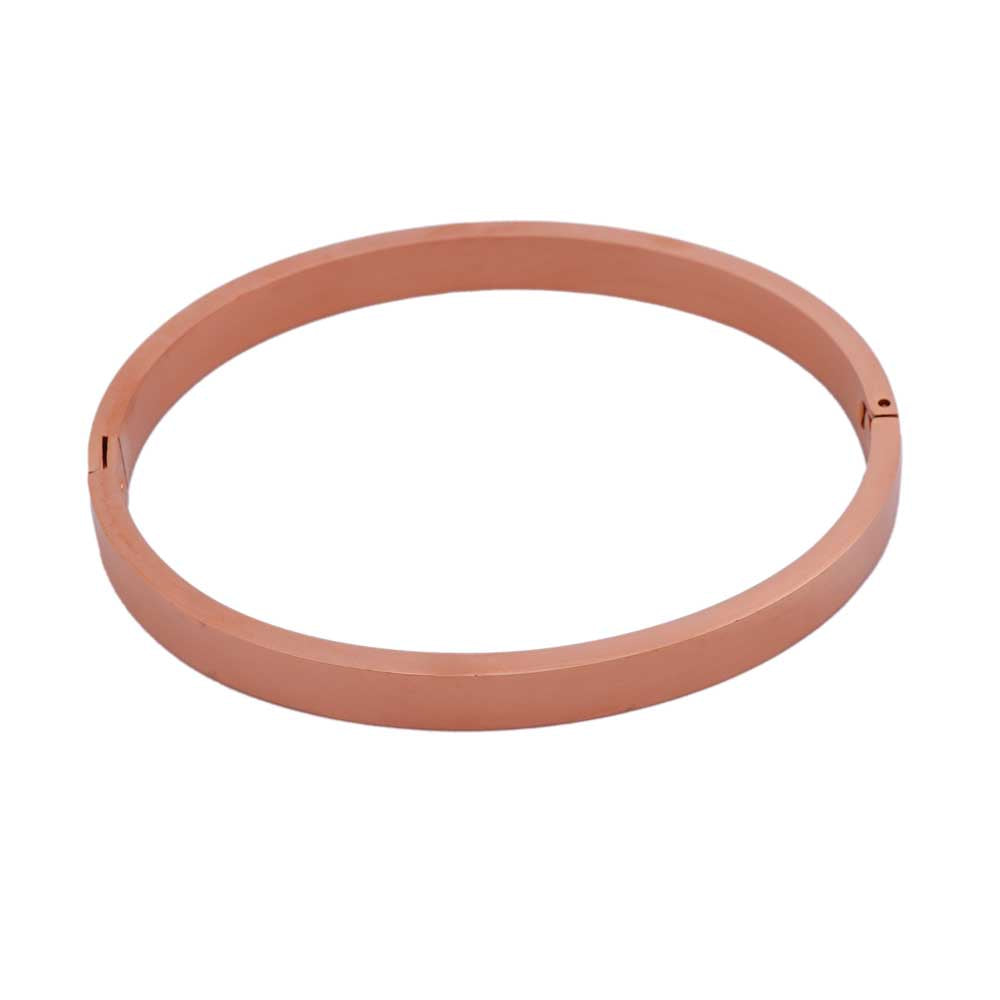plain rose gold band