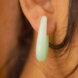 sea green hoops