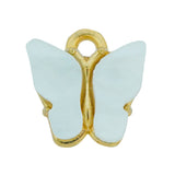 whtite butterfly pendant