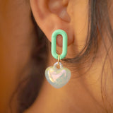 cyan heart drops