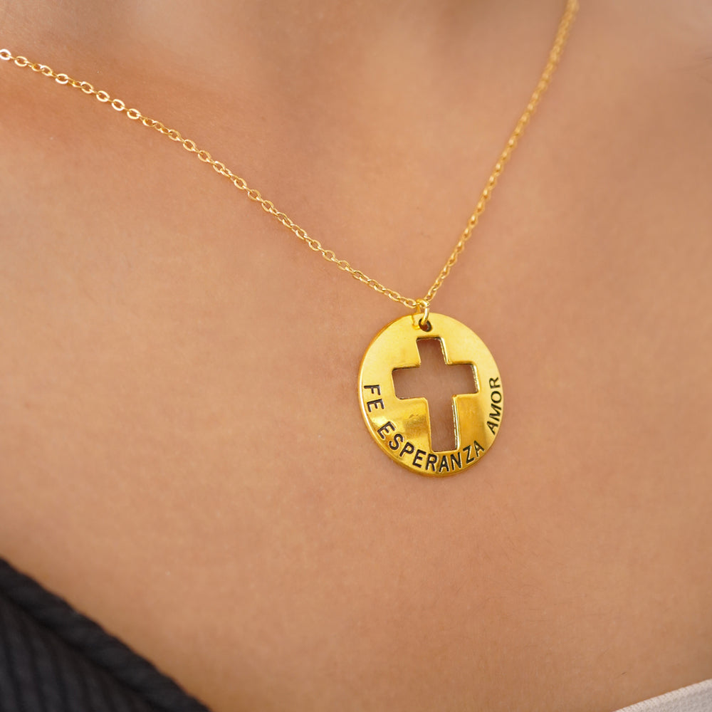 hope and love pendent