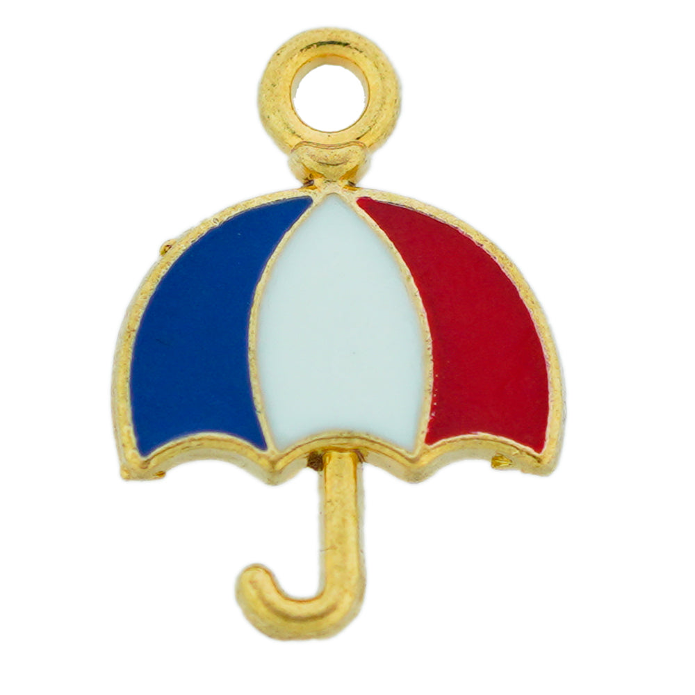colourful umbrella pendant