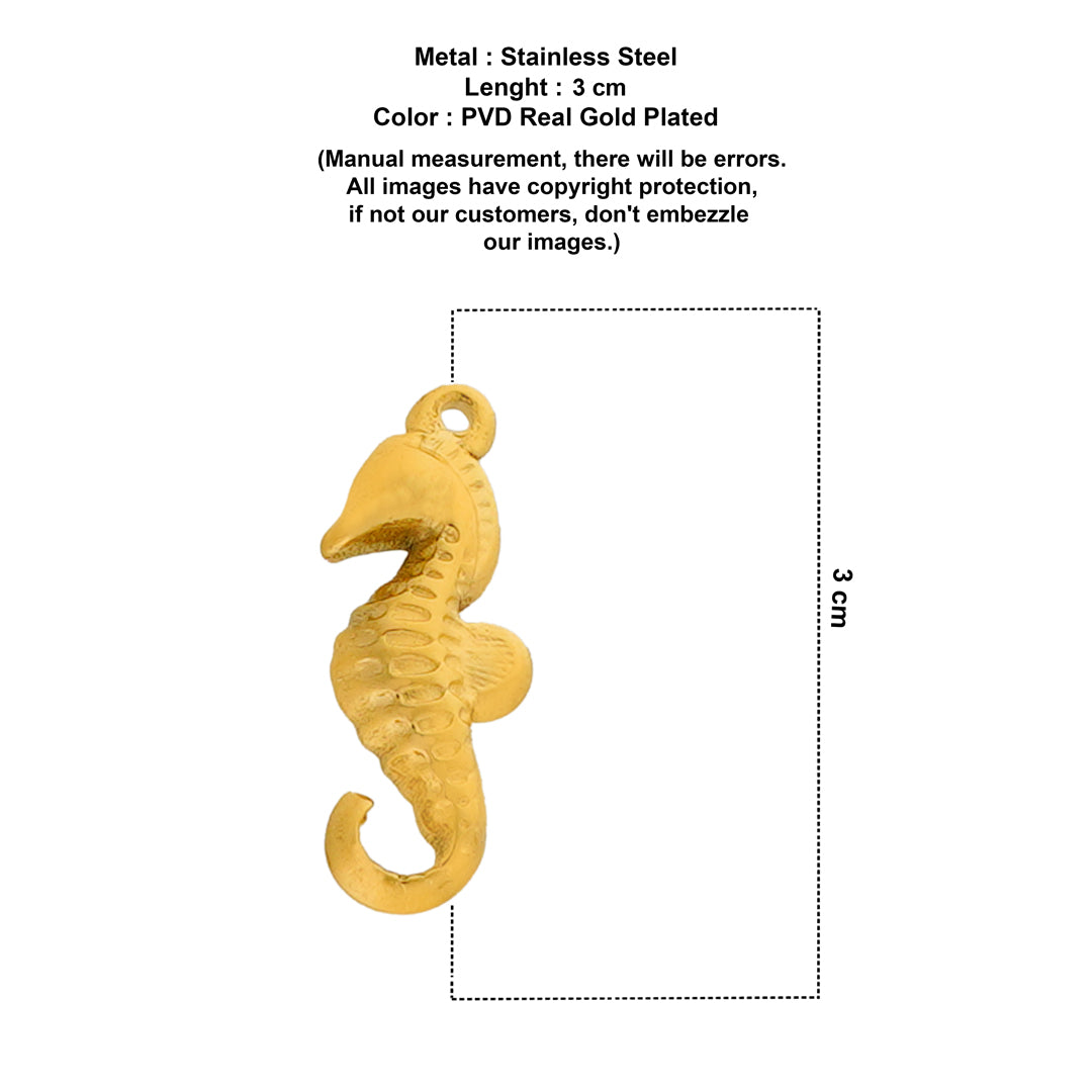 big sea horse PENDENT