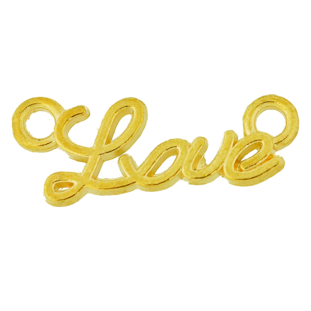engraved love pendant