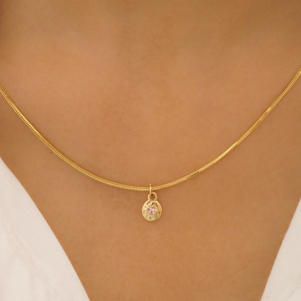 Mazzy Pink Pendent