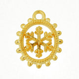 snowflakes charms