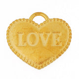 love engraved pendant