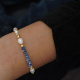 Tilly blue stoned bracelet D264