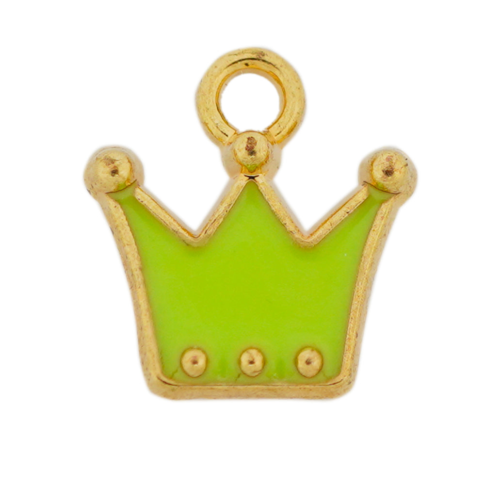 green crown pendant