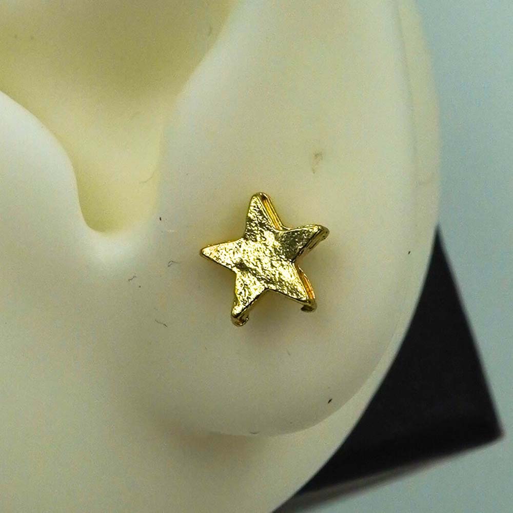 foiled star studs