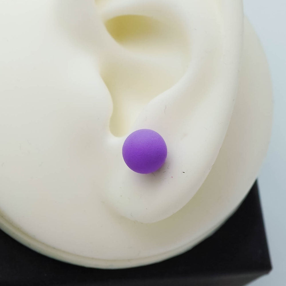purple studs