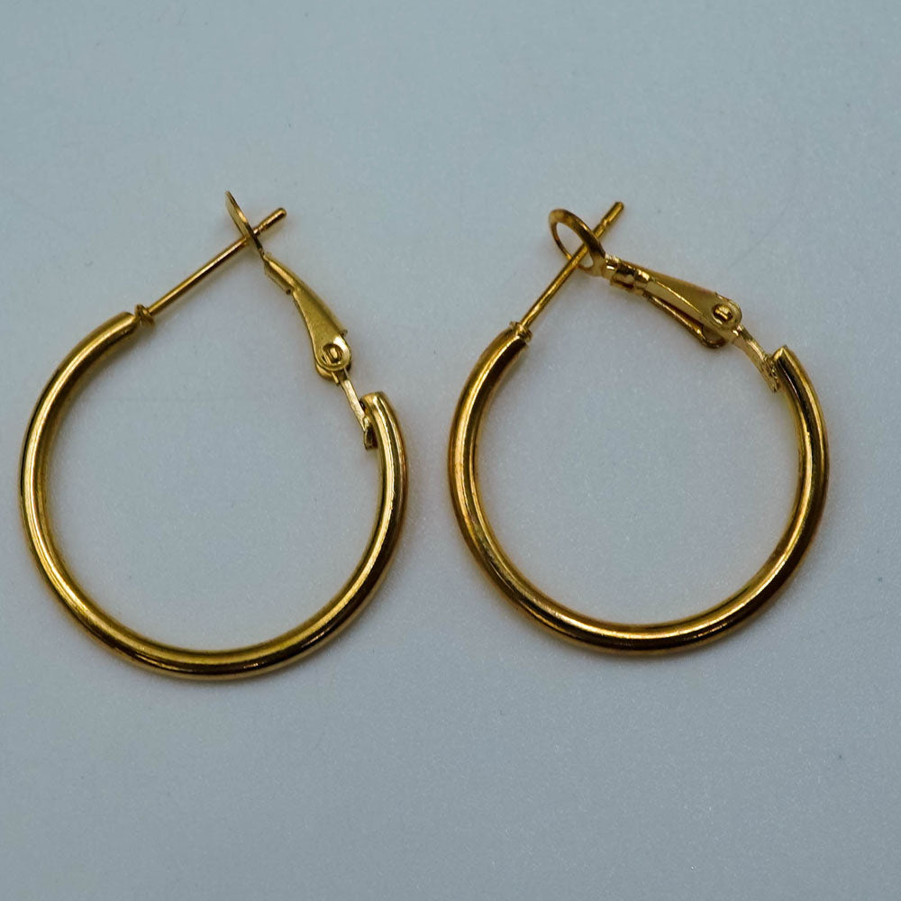large golden hoops