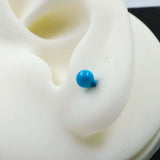 blue studs