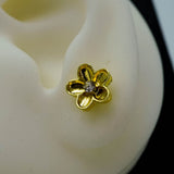 floral studs