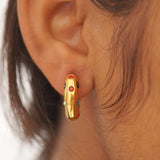 Beth Multicoloured stone Earrings