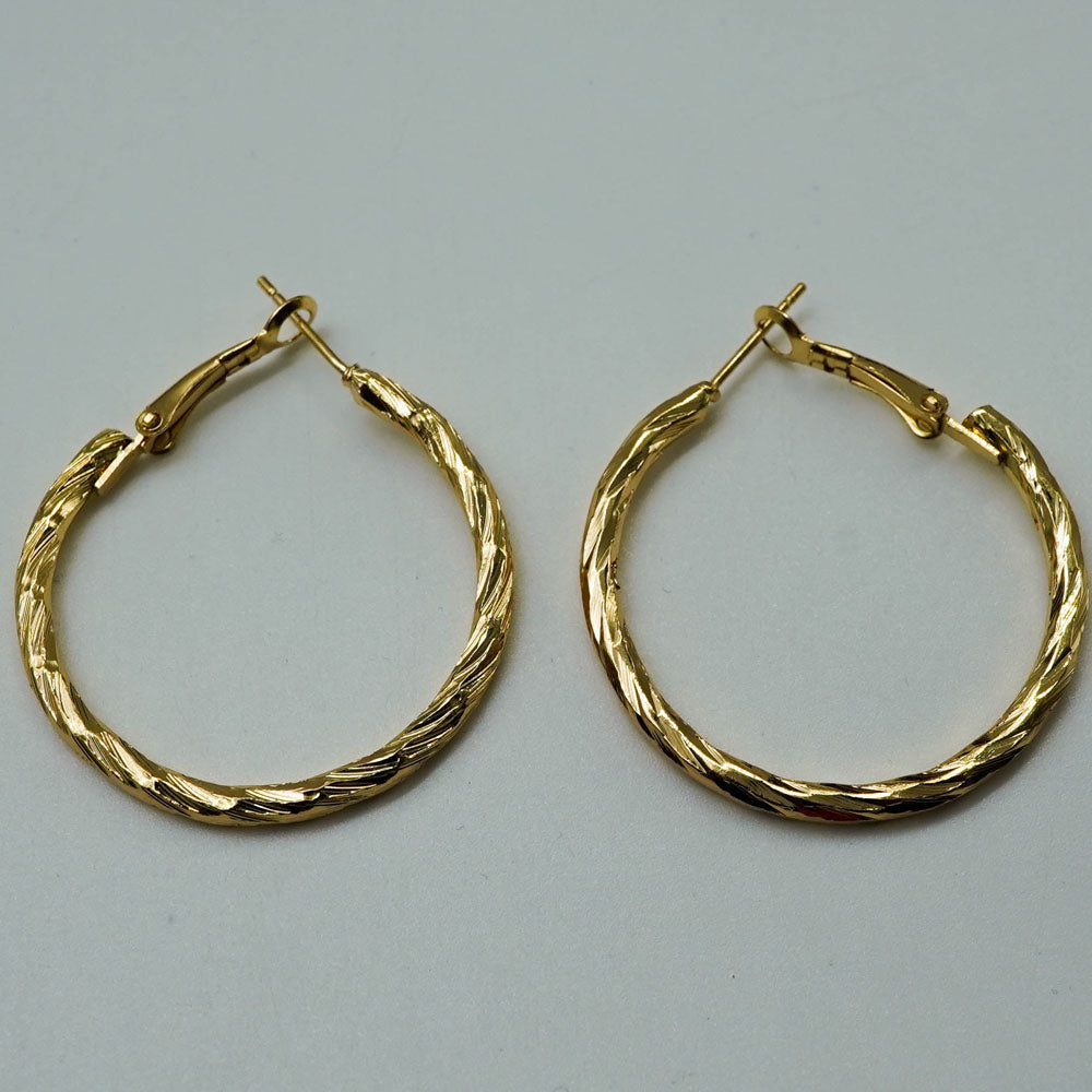golden hoops