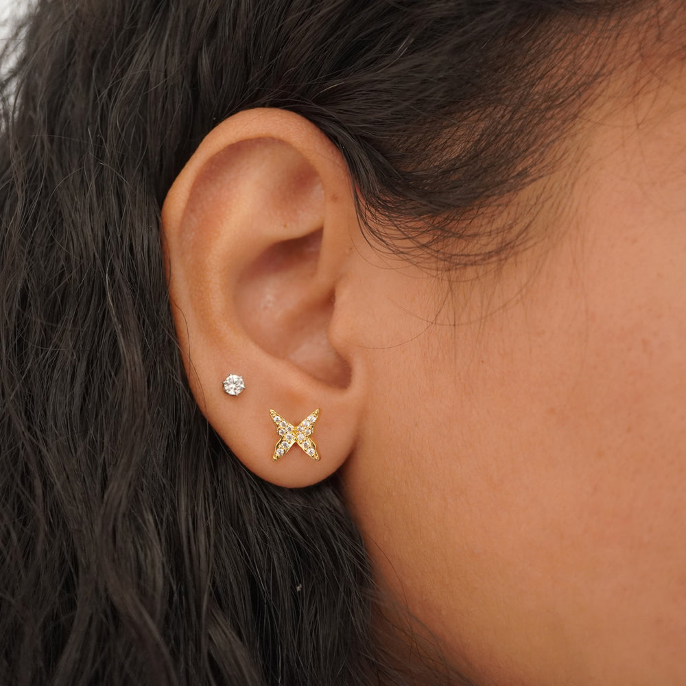 Butterfly earrings