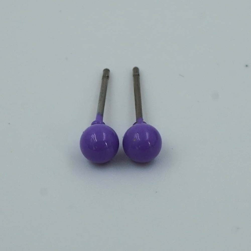 purple studs