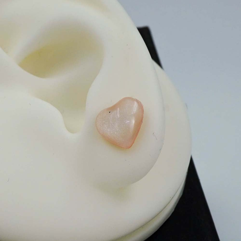 heart studs