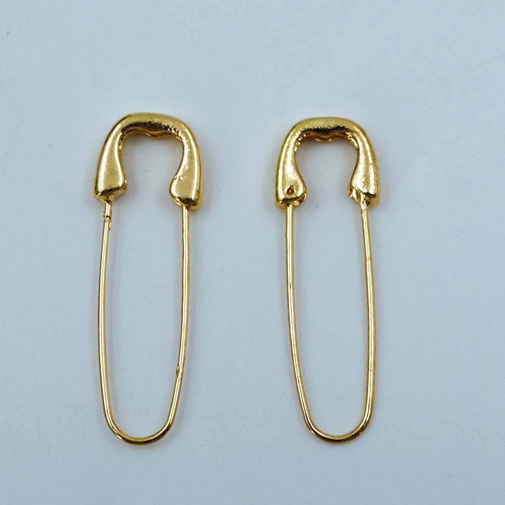safety pin earrings