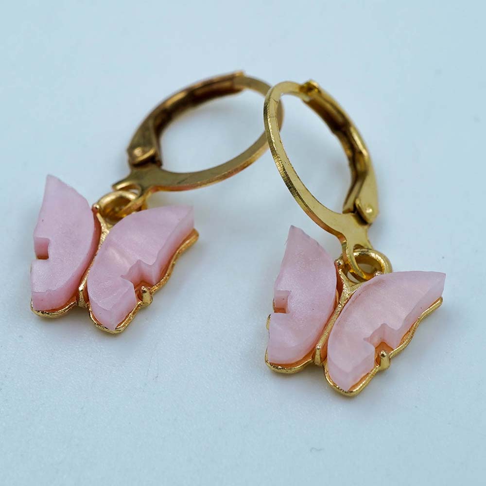 pink butterfly drops