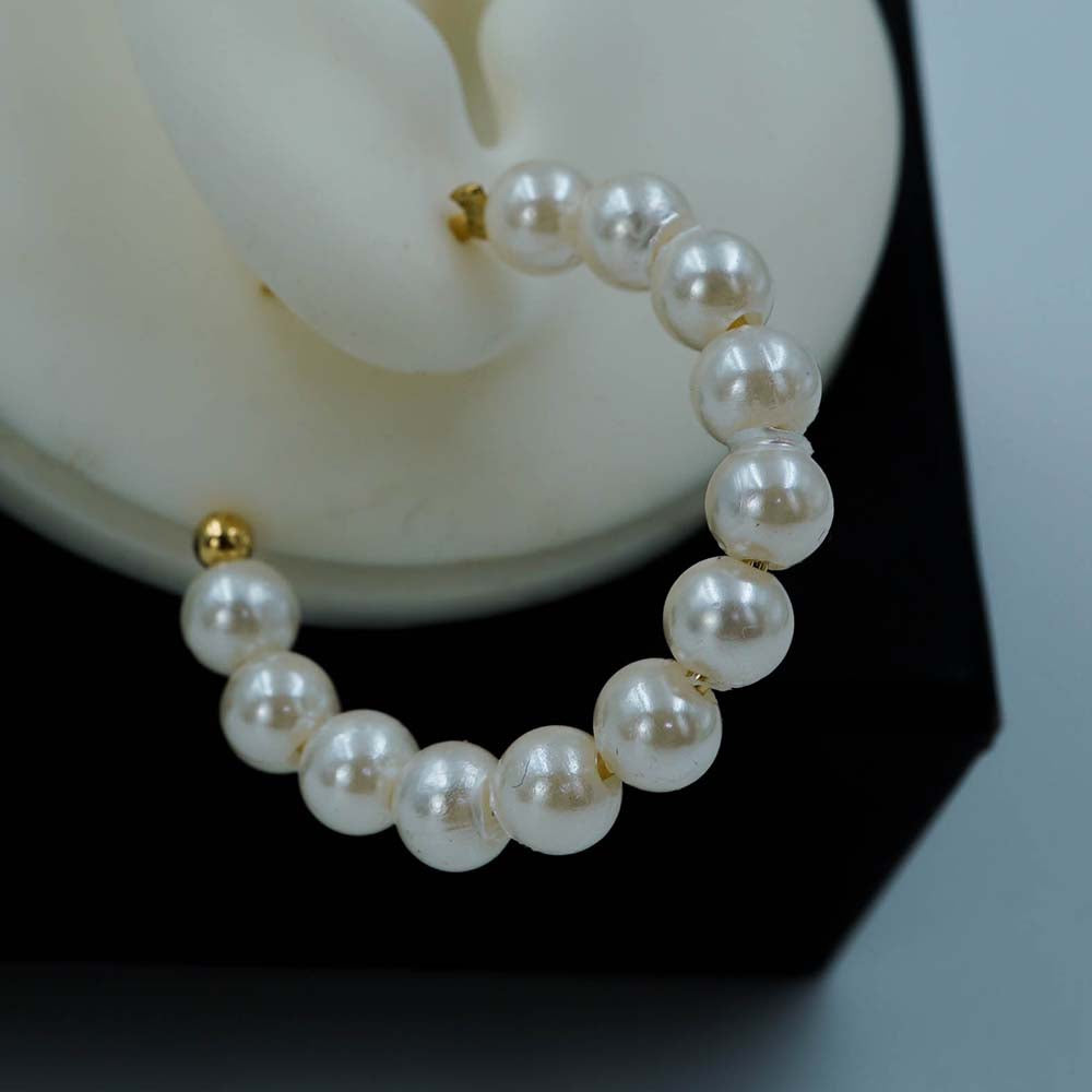 pearl hoops
