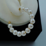 pearl hoops