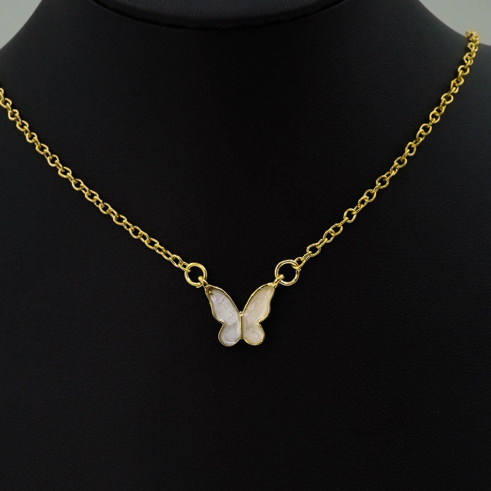 Pastel butterfly charm
