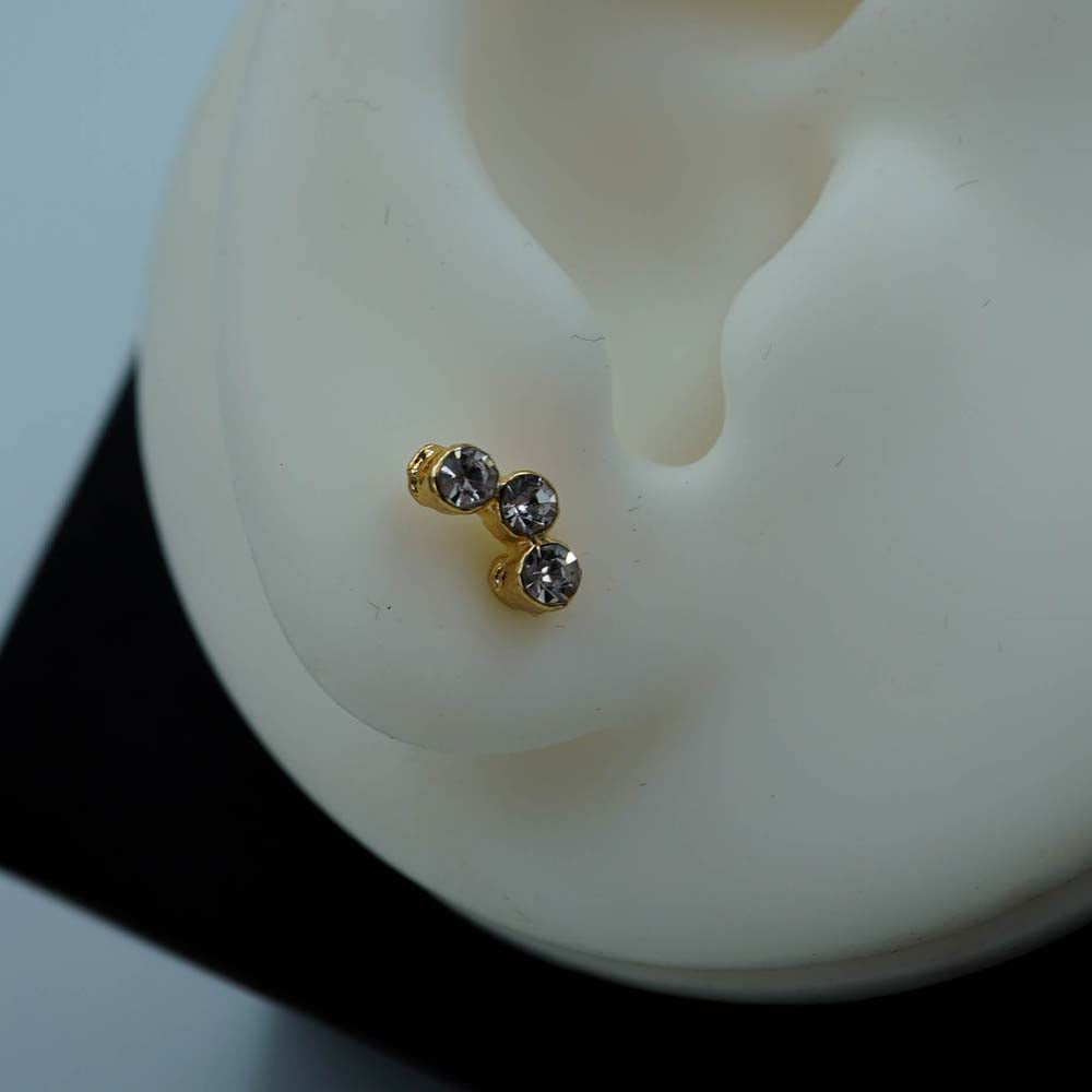 curved studs