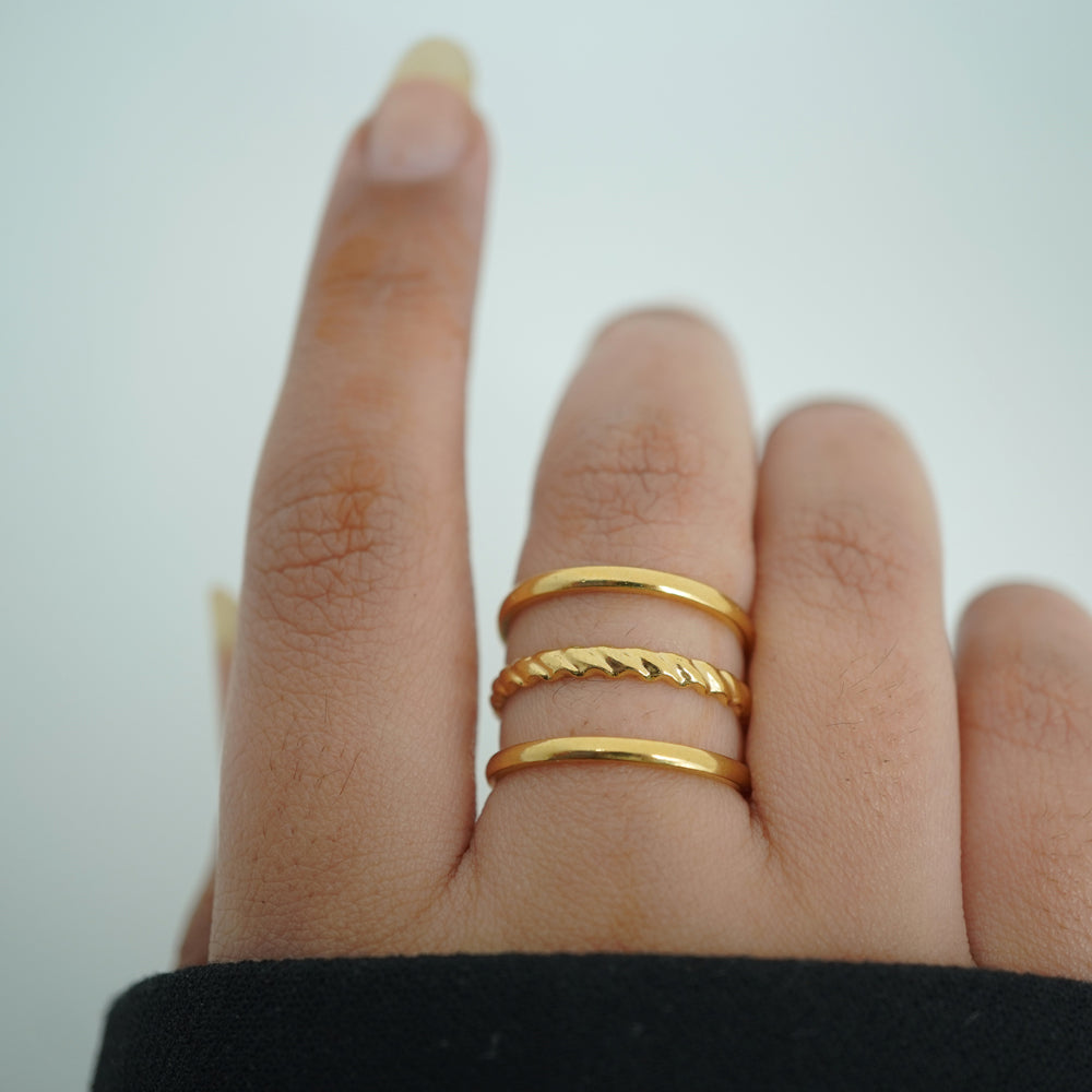 Tripple band ring