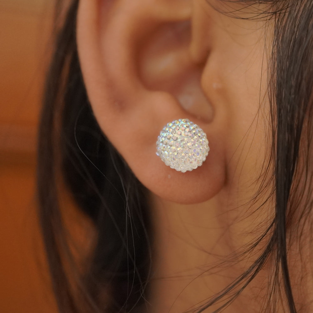 WHITE GRAPES EARRINGS