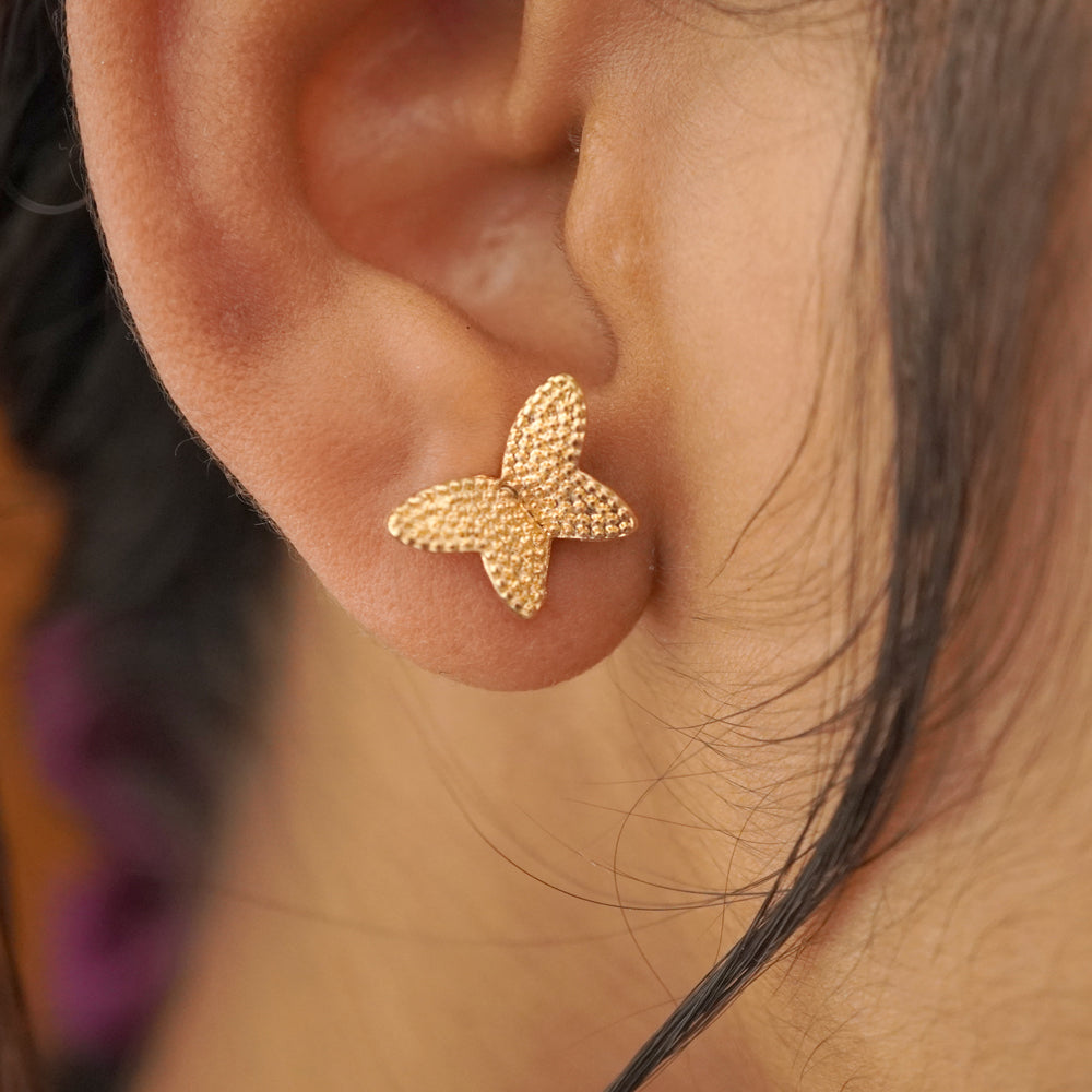 butterfly studs
