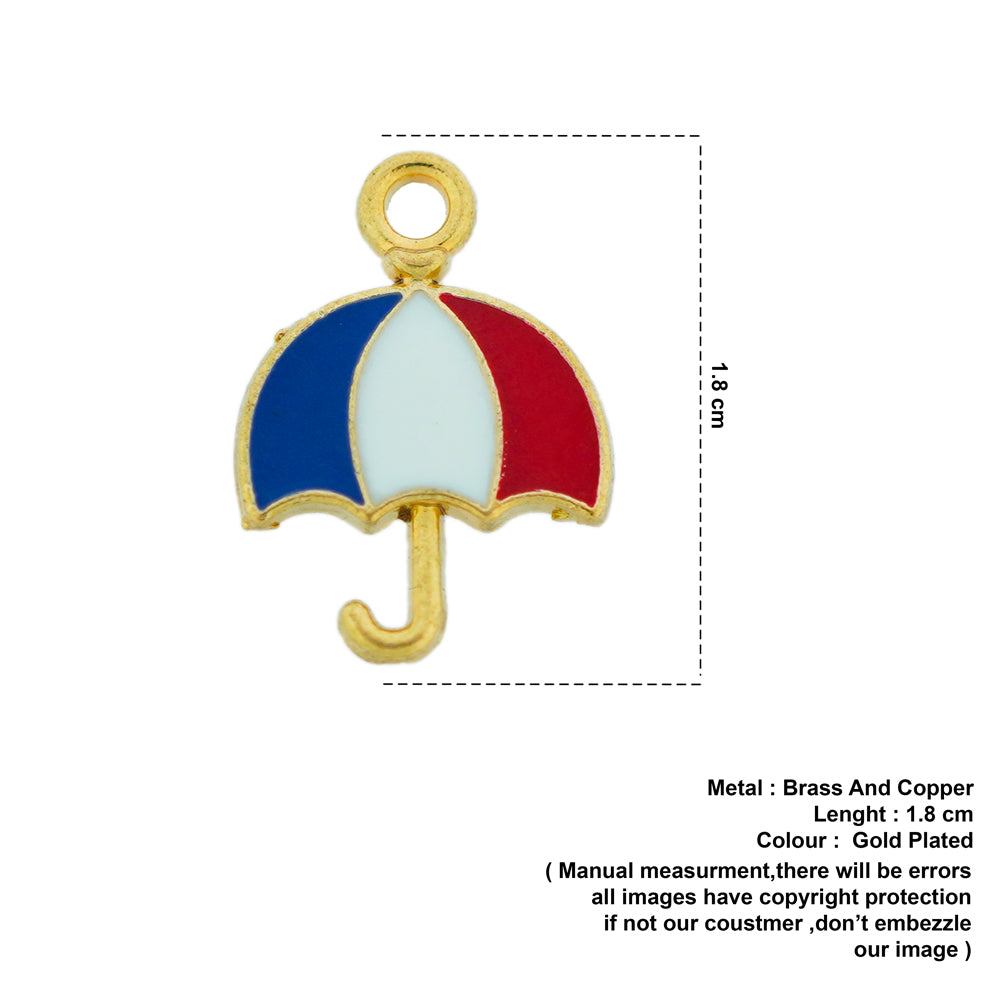 colourful umbrella pendant