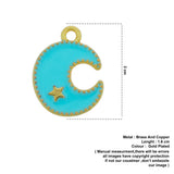 blue moon charm