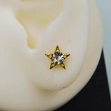star zircon studs