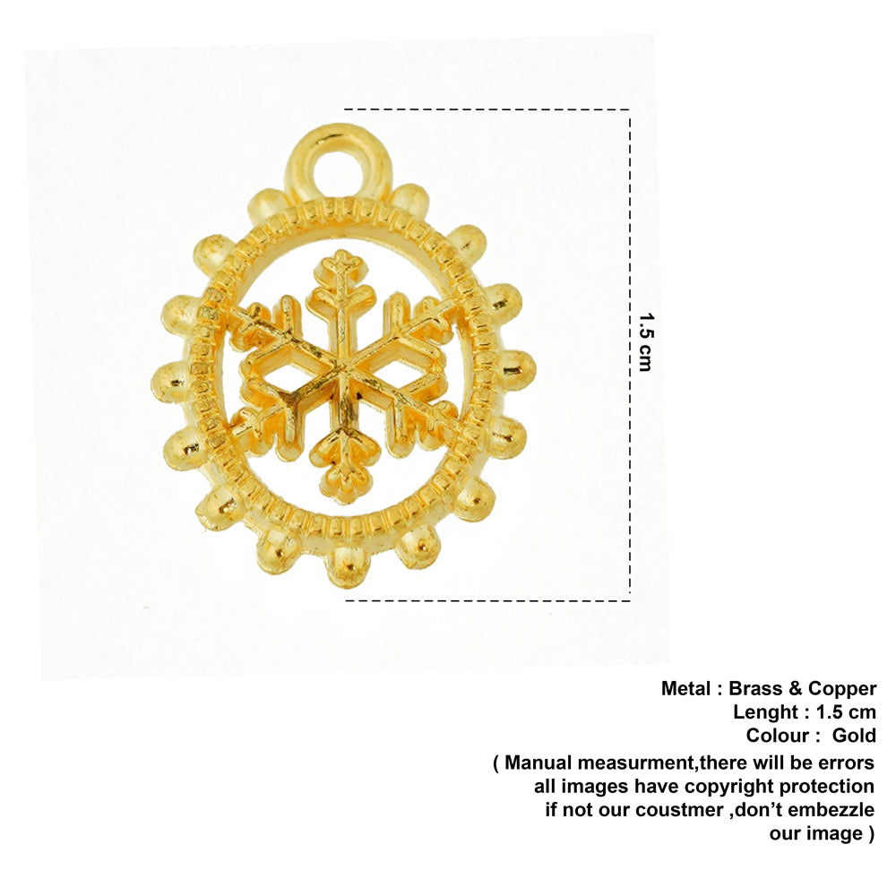 snowflakes charms