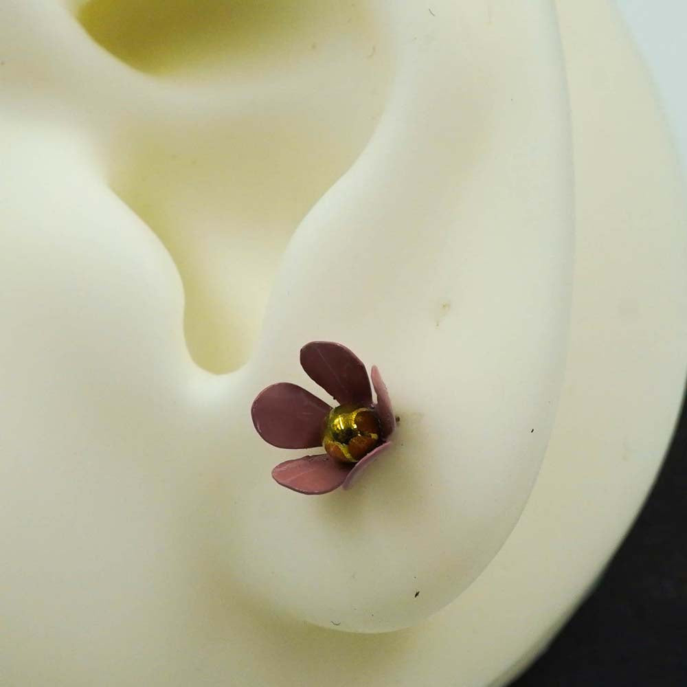 spring flower studs