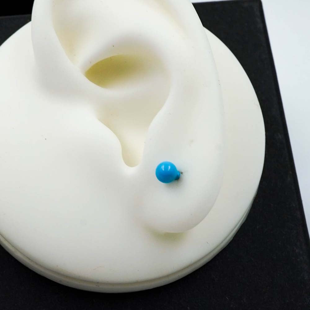 blue studs